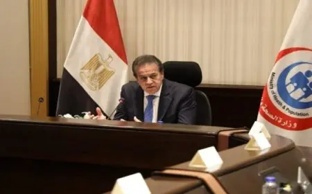 وزير الصحة يبحث مع شركة سويدية التعاون المشترك فى القطاع الصحى