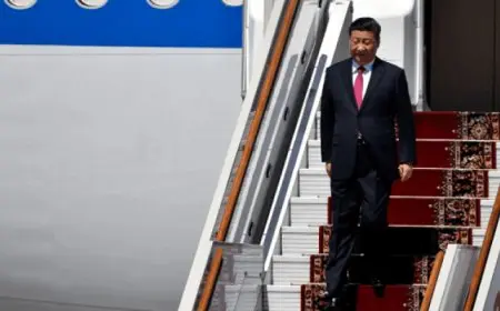 الرئيس الصينى يبدأ جولة آسيوية برسالة ضد “حرب الرسوم”