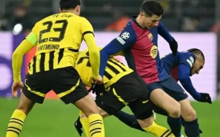 برشلونة يسعى لتأكيد التفوق ضد دورتموند بدورى أبطال أوروبا الليلة