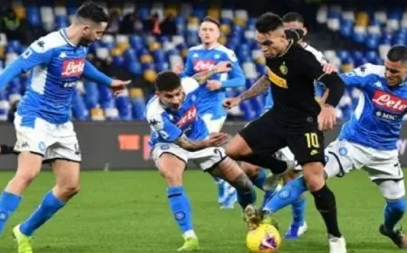 نابولى يواصل الزحف خلف إنتر ميلان بفوزه على إمبولى 3-0 فى الدورى الإيطالى