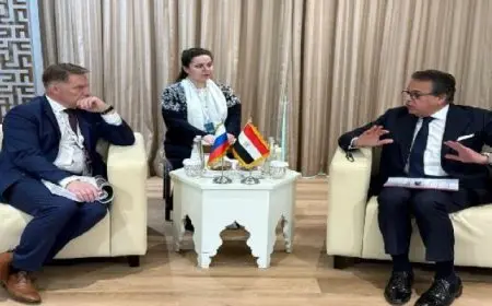 وزير الصحة ونظيره الروسى يبحثان سبل تعزيز التعاون فى القطاع الصحى