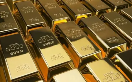 الذهب يخترق مستوى تاريخى جديد وسط مخاوف النمو الاقتصادى العالمى