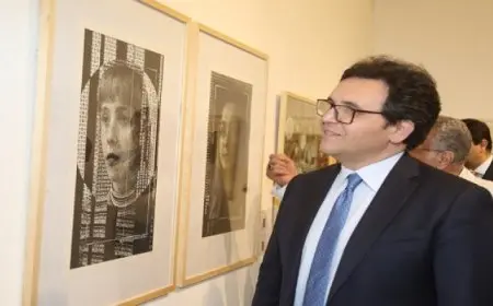 وزير الثقافة يفتتح ترينالى مصر الدولي السادس للطبعة الفنية بعد توقف 19 عامًا
