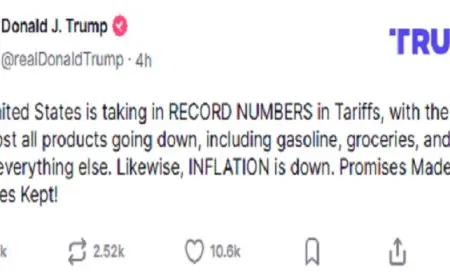 تعليقاً على الرسوم الجمركية.. ترامب يؤكد أن أسعار جميع المنتجات انخفضت