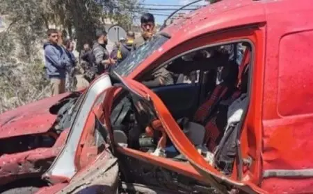 الصحة اللبنانية: شهيد و3 إصابات جراء غارة إسرائيلية على سيارة فى بلدة عيترون