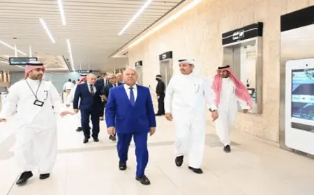 بال .. وزير الصناعة والنقل ونظيره السعودى فى زيارة هامة لمترو الرياض