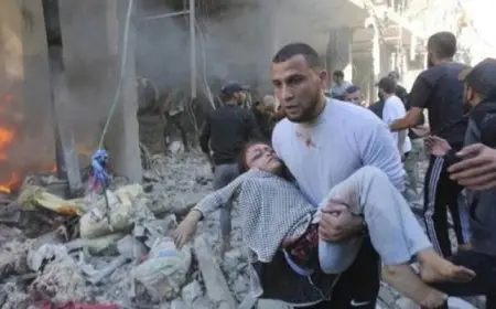 استشهاد 11 فلسطينيًا بينهم أطفال فى غارتين على شمال وجنوب غزة