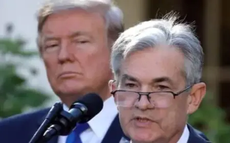 ترامب: إقالة رئيس بنك الاحتياطى الفيدرالى لا يمكن أن تتم بسرعة