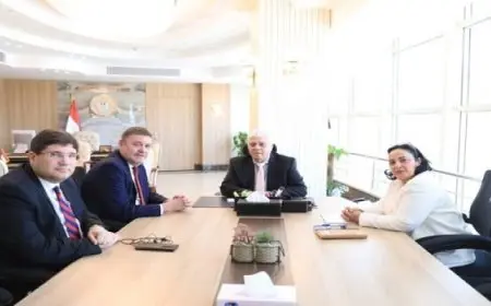 وزير التعليم العالى يبحث سبل تعزيز التعاون مع المجلس الثقافى البريطانى