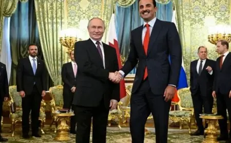 روسيا وقطر توقعان اتفاقا لتوسيع المنصة الاستثمارية بينهما بقيمة 2 مليار يورو