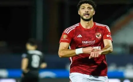 وسام أبوعلى: جاهزون لمواجهة صنداونز.. وهدفنا اللقب الإفريقى الثالث على التوالى