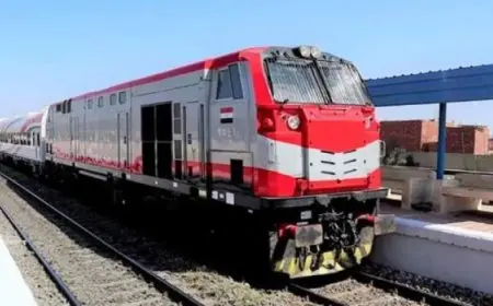 السكك الحديدية: تأخر القطارات على بعض الخطوط لإجراء أعمال تطوير فى إطار المشروعات القومية