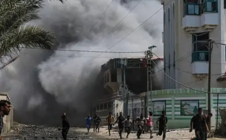 شهيدان فلسطينيان إثر استهداف الاحتلال الإسرائيلي لـ دير البلح وسط غزة