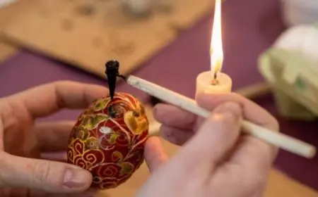 أقدم بيضة عيد فصح مزخرفة فى العالم