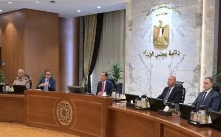 مجلس الوزراء يوافق خلال اجتماعه الأسبوعى على عدد من القرارات ومشروعات القرارات