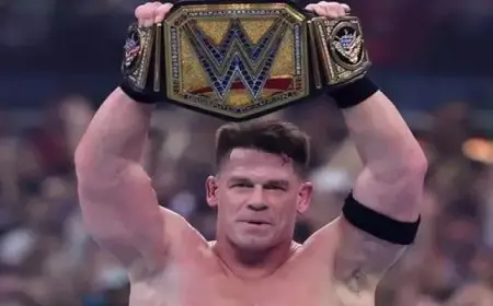 للمرة السابعة عشر .. جون سينا يفوز بلقب بطولة العالم للمصارعة