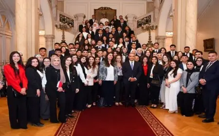 وزير الخارجية يجرى لقاء تفاعلى مع ١٠٠ طالب وطالبة من الجامعات المصرية