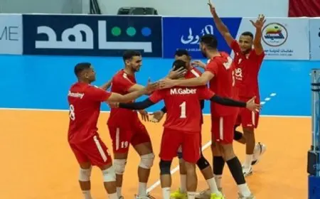 “رجال طائرة الأهلى” يفوز على الفتح المغربى فى بطولة إفريقيا للأندية