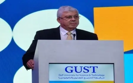 وزير التعليم العالى يُلقى الكلمة الختامية لقمة كيو إس للتعليم العالى بالكويت