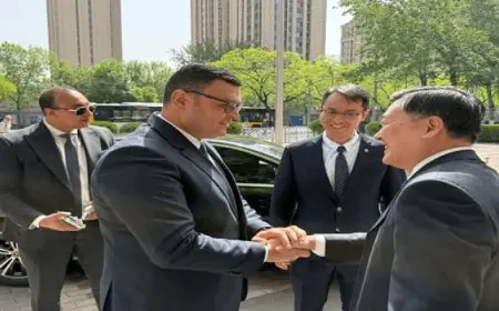 بال .. وزير الإسكان يلتقى نظيره الصينى فى “بكين ” لبحث سبل التعاون المستقبلى