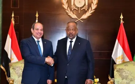البيان الختامي المشترك لمصر وجيبوتي بعد زيارة عمل للرئيس السيسي إلى جيبوتي