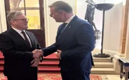 وزير البترول يبحث مع رئيس وزراء بريطانيا التعاون في مجال الطاقة