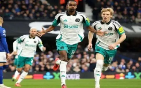 إبسويتش تاون يهبط رسميا لدورى الدرجة الثانية الإنجليزى بخسارته أمام نيوكاسل 3 ـ 0