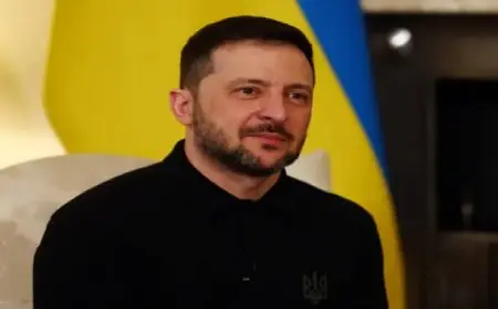 زيلينسكى يبحث مع أمين سر الفاتيكان سبل تحقيق السلام العادل