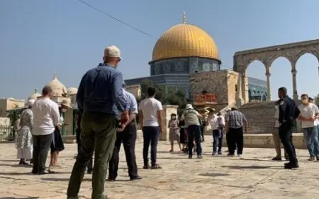 مستوطنون يقتحمون باحات الأقصى وسط حماية قوات الاحتلال الإسرائيلى