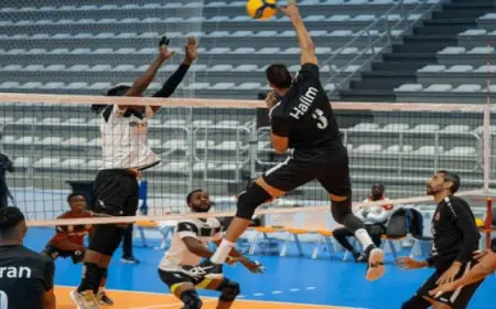 الأهلى يواجه الترجى التونسى فى نصف نهائى بطولة إفريقيا للكرة الطائرة رجال