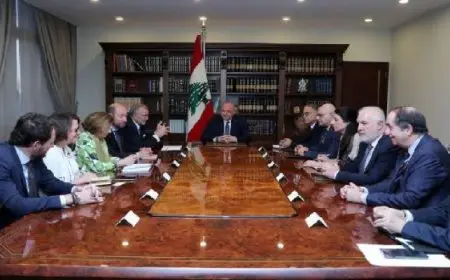 عون: الانسحاب الإسرائيلى من التلال الخمس يشكل ضرورة لاستكمال انتشار الجيش اللبنانى