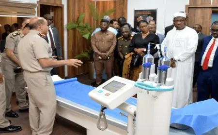 القوات المسلحة تنظم زيارة لوفد من السفراء الأفارقة إلى مجمع الجلاء الطبى