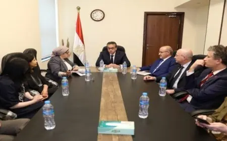 وزير الصحة يبحث مع وفد منظمة الصحة العالمية مستجدات المبادرة العالمية لسرطان الأطفال