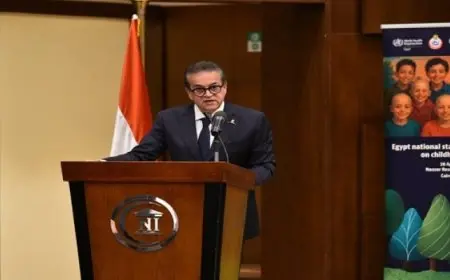 وزير الصحة: الأطفال يمثلون صُنّاع المستقبل والأمل ورعايتهم الصحية مسئولية أصيلة تجاه الأجيال القادمة