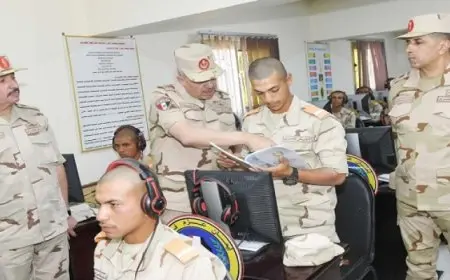 بال وال.. رئيس الأركان يتفقد المنظومة التعليمية بمعهد ضباط الصف المعلمين