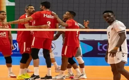 الأهلى يحصد برونزية بطولة إفريقيا للأندية فى الكرة الطائرة