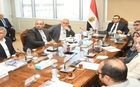 وزير الإسكان يلتقى مسئولى شركة “أبناء حسن علام” لمتابعة الموقف التنفيذى للمشروعات التى تتولى تنفيذها