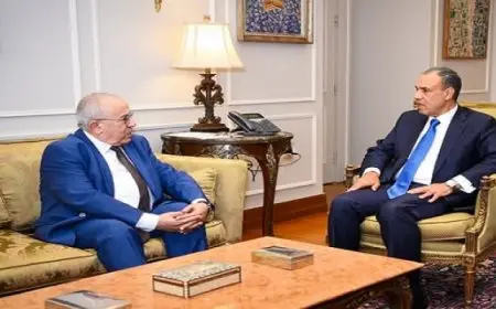 وزير الخارجية يؤكد خلال لقائه مع لعمامرة على دعم مصر لأمن واستقرار ووحدة السودان