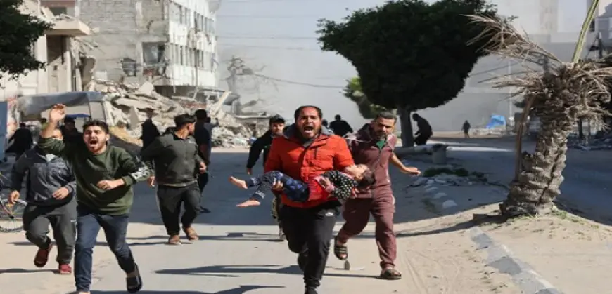 أربعة شهداء فى قصف الاحتلال وسط قطاع غزة