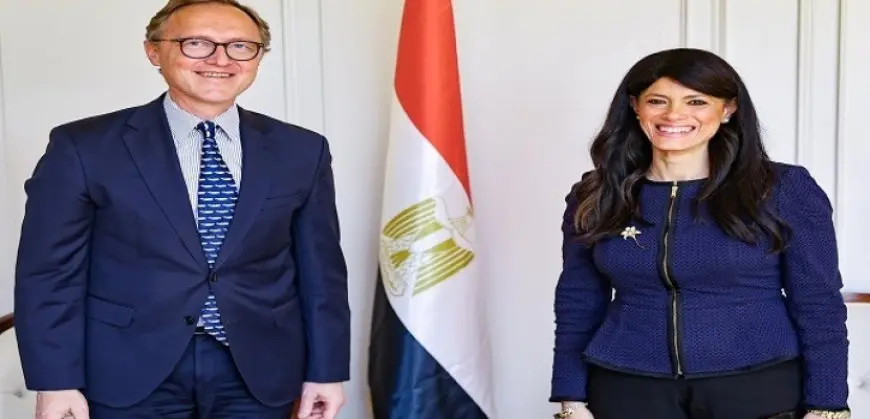 المشاط تبحث مع سفير دولة لاتفيا فى مصر تعزيز سبل التعاون المشترك