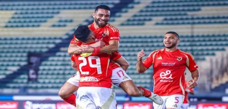الأهلى يهزم بتروجت 3 – 2 فى أول ظهور تحت قيادة عماد النحاس
