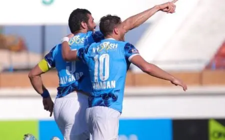 بيراميدز يهزم حرس الحدود 2-1 ويعزز صدارته للدورى