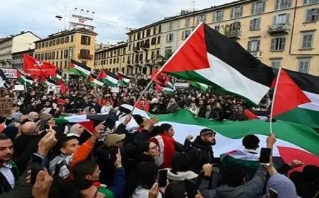 تظاهرات فى مدن وعواصم عالمية تنديدا بالعدوان الإسرائيلى على قطاع غزة