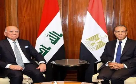 وزير الخارجية يؤكد موقف مصر الداعم لأمن واستقرار العراق