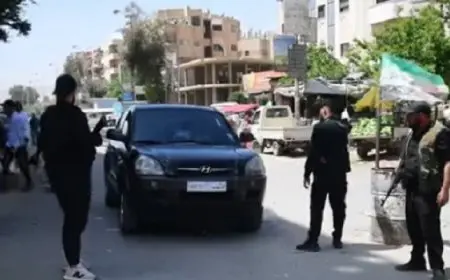 عودة الهدوء لريف دمشق ومجموعات درزية تسلم سلاحها للأمن السورى