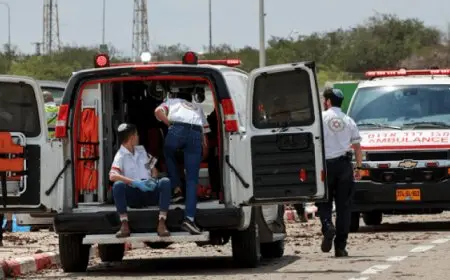 إصابة 6 أشخاص إثر سقوط صاروخ الحوثيين فى محيط مطار بن جوريون