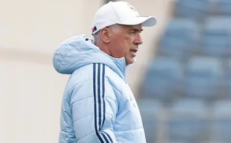 “اتفاق مبدئي لرحيل كارلو أنشيلوتي عن ريال مدريد”