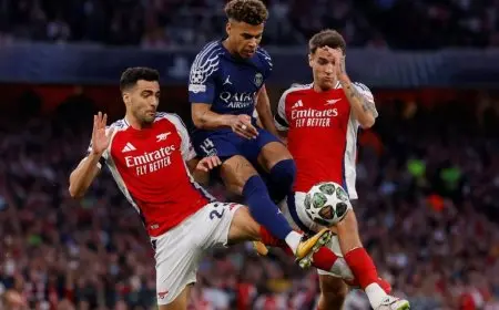 تشكيلة أرسنال المرتقبة لمواجهة سان جيرمان في إياب نصف نهائي دوري أبطال أوروبا