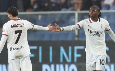 ميلان يحقق العودة على جنوى في دقيقتين بالدوري الإيطالي