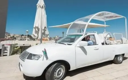 وصية البابا فرنسيس الأخيرة.. تحويل سيارته عيادة متنقلة لعلاج أطفال غزة